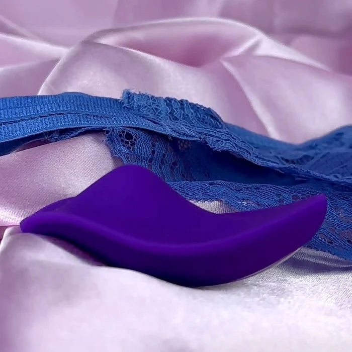 Hands-Free Panty Vibrator - Body-Worshiping Design for Public Play