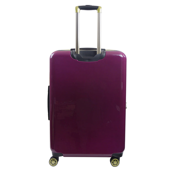 Harry Potter Hogwarts Express 29 inch checked spinner suitcase in Burgundy - best spinner suitcase for traveling