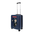 22.5" Navy blue Hasbro Monopoly carry-on spinner suitcase rolling luggage by Ful