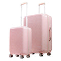 Hello Kitty All Over Print Hard-sided Spinner Suitcase Luggage 2 pc Set - best durable suitcases for travel