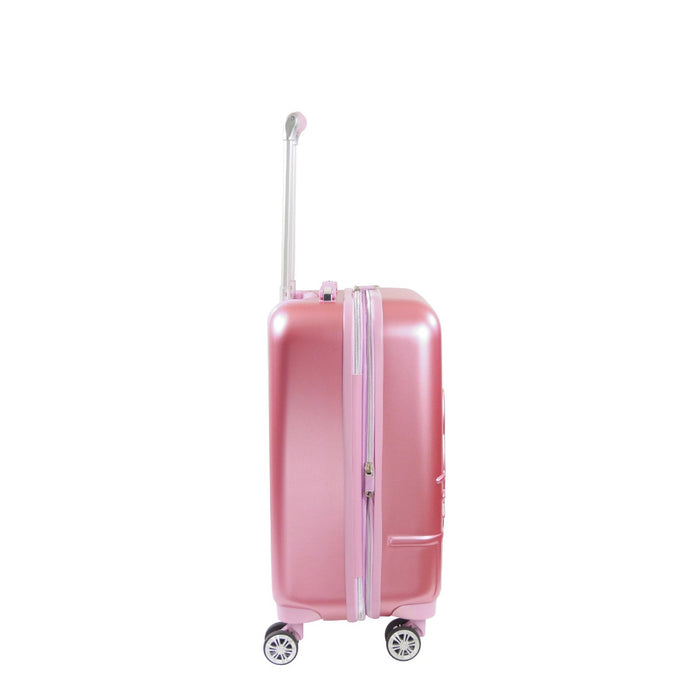 Hello Kitty x Ful 21" hard-sided spinner rolling carry-on luggage suitcase pink