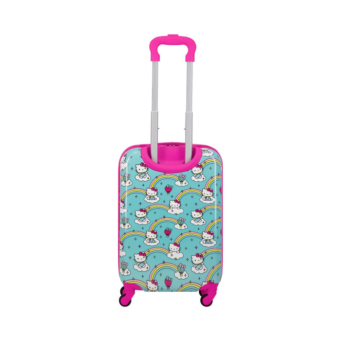 Hello Kitty Ful Rainbows 21 inch carry-on spinner suitcase rolling luggage for kids