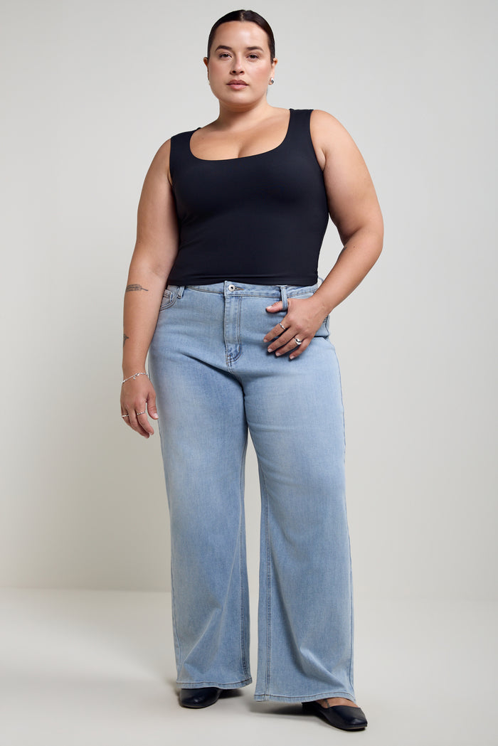 High Waist Jeans - 7041