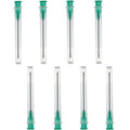 Hypodermic needles-disposable 1 1/2" x 21 gauge used in funeral service operations, from lynch supply