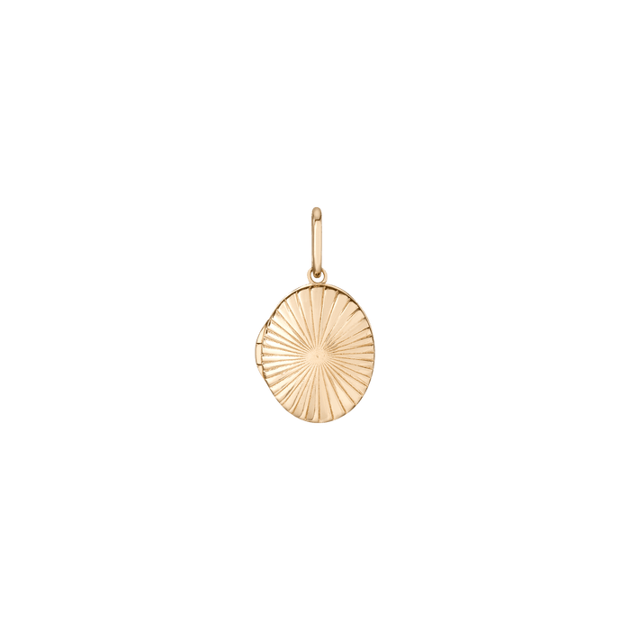 Infinity Locket Pendant Vermeil Yellow Gold First