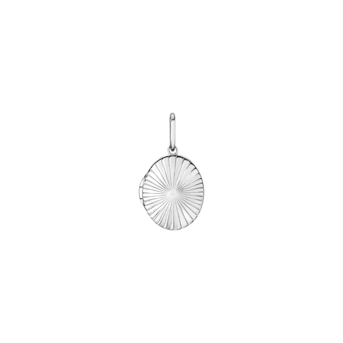 Infinity Locket Pendant Vermeil White Gold First