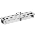 Instrument tray with handle cover-long used in funeral service operations, from lynch supply