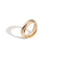 Interlocking Ring Vermeil Yellow Gold