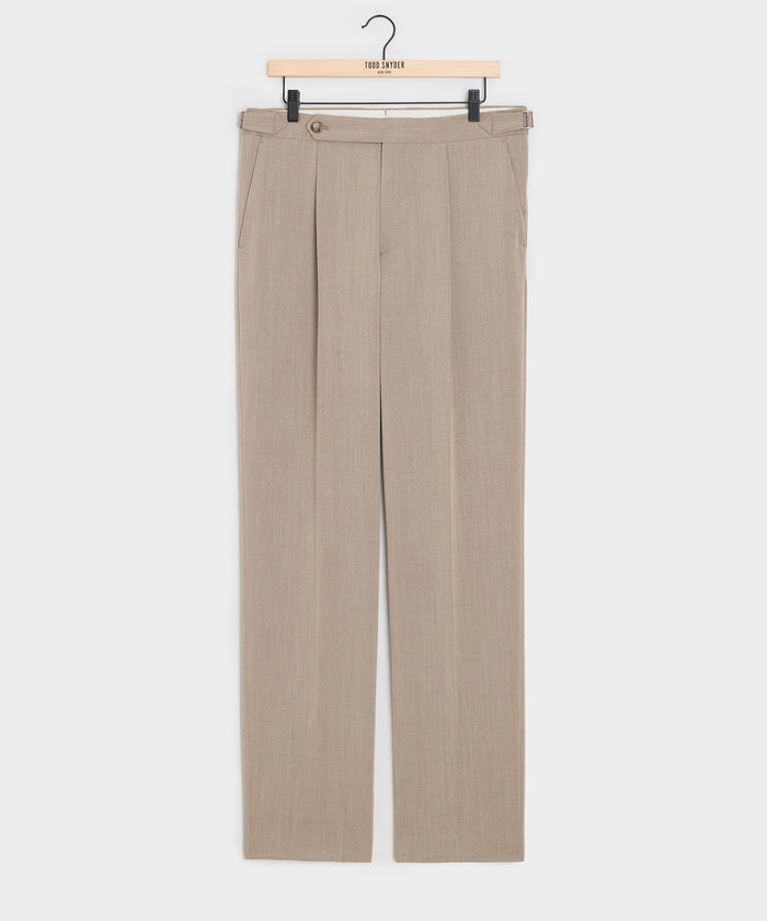 Italian Cavalry Twill Side Tab Trouser
