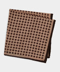 Italian Wool Floral Pocket Square