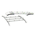 J-rack floral casket spray holder used in funeral service operations, from lynch supply