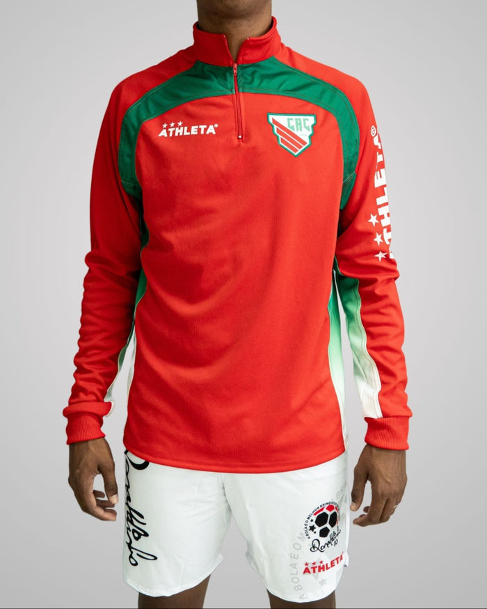 Jaqueta Agasalho CAC Athleta Vermelho
