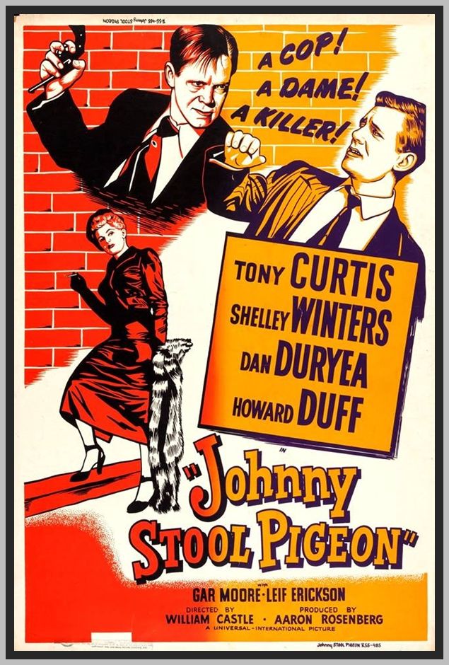 JOHNNY STOOL PIGEON - COLORIZED - 1949 - RARE DVD