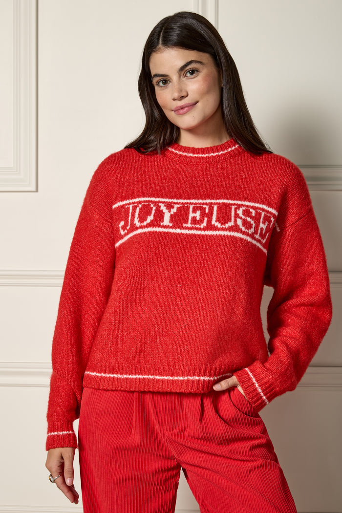 “Joyeuse” Knit Sweater - 8147