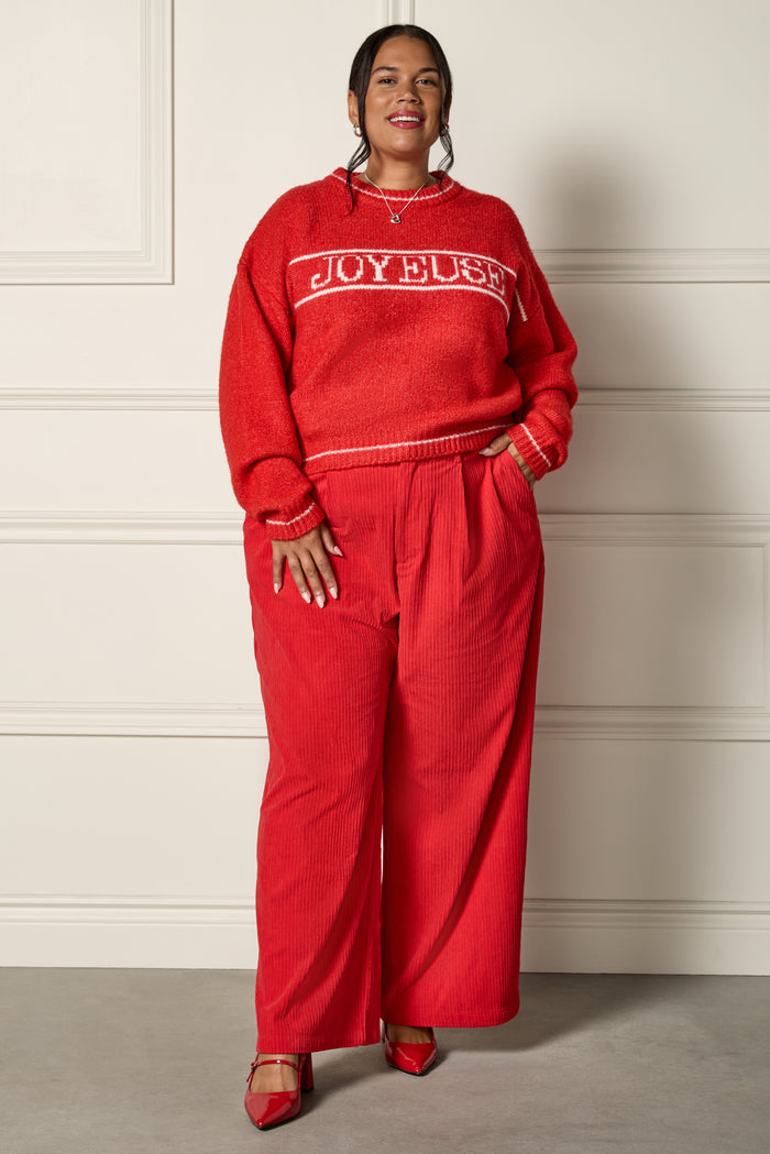 “Joyeuse” Knit Sweater - 8147