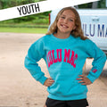 KD-SW-1007 BLUE/HOT PINK PUFF