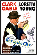 KEY TO THE CITY - COLORIZED - 1950 - CLARK GABLE - RARE DVD