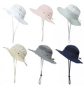 Kids vented fishing hat