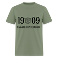 Knights 1909 w/ Black Writing - military green