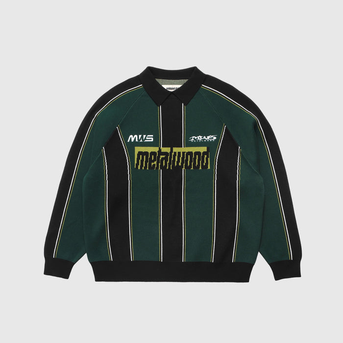 KNIT FOOTBALL TOP