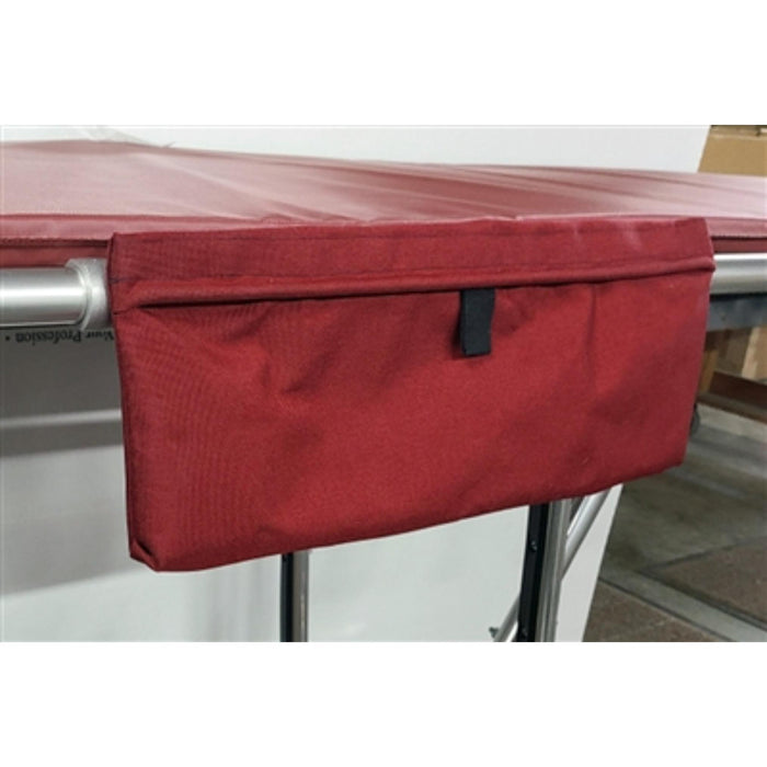 Kot keeper cot storage pouch used in funeral service operations, from lynch supply