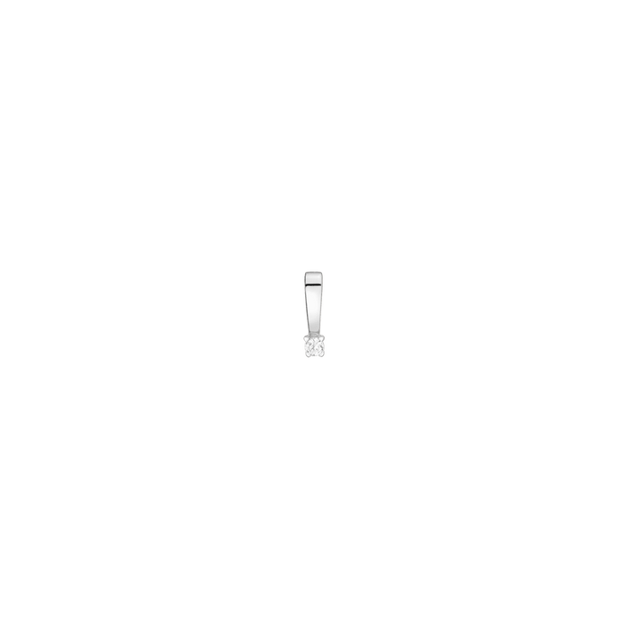 14k / White / 0.06ct