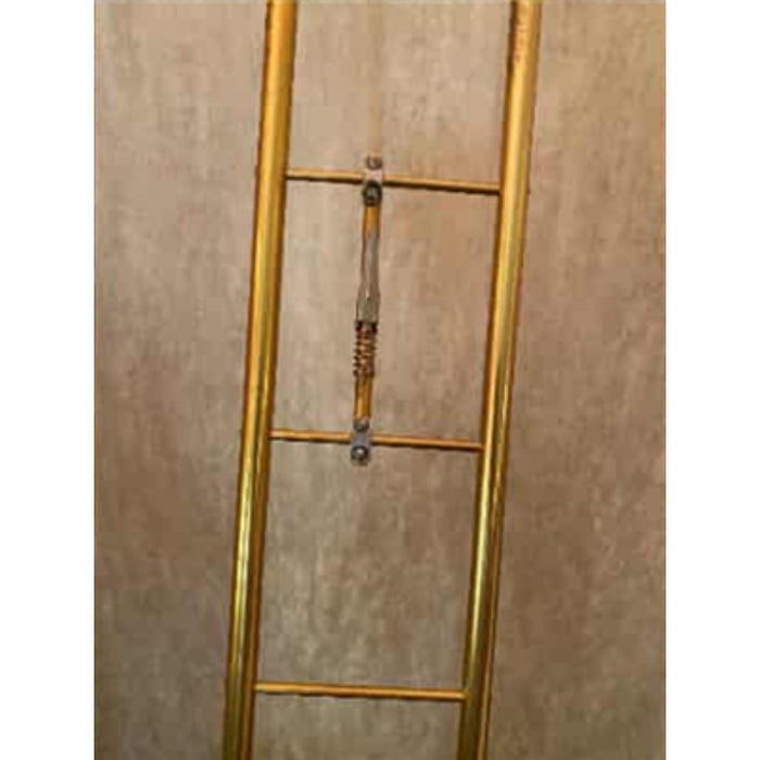 Ladder rack spray bracket used in funeral service operations, from lynch supply