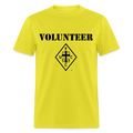 Ladies Volunteer Shirt - yellow