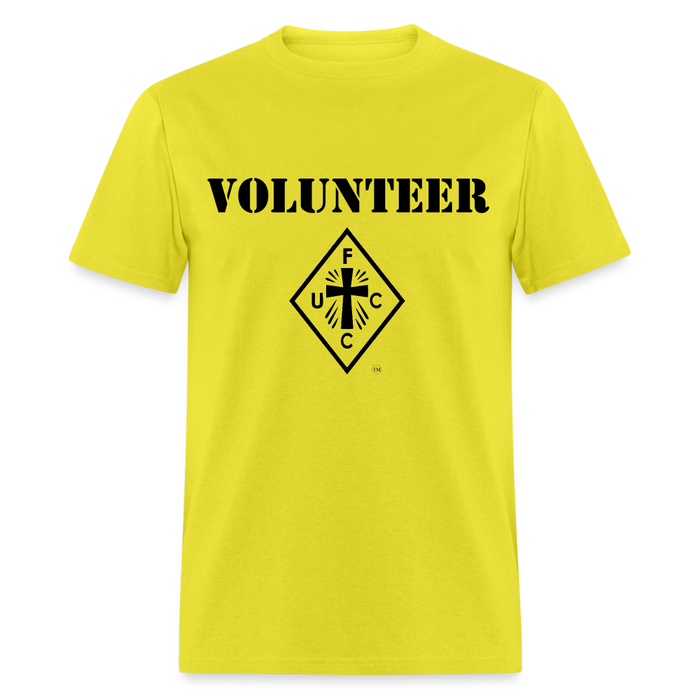 Ladies Volunteer Shirt - yellow