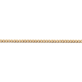 Large Curb Chain Bracelet Vermeil 14K Yellow Gold First