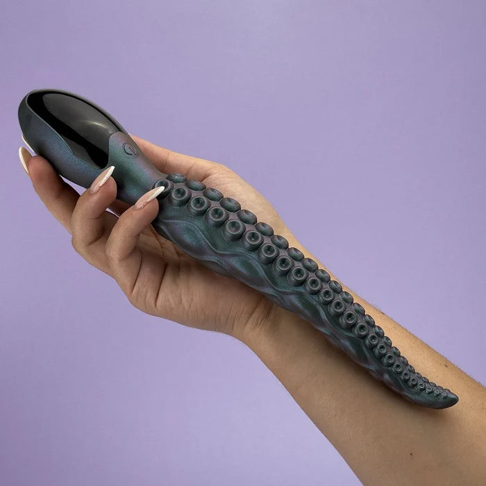 LED Vibro Fantasy dildo extra delightful friction