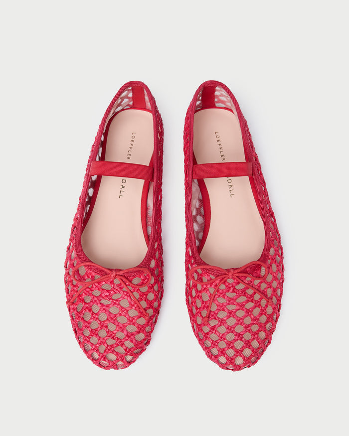 Color: Red Crochet