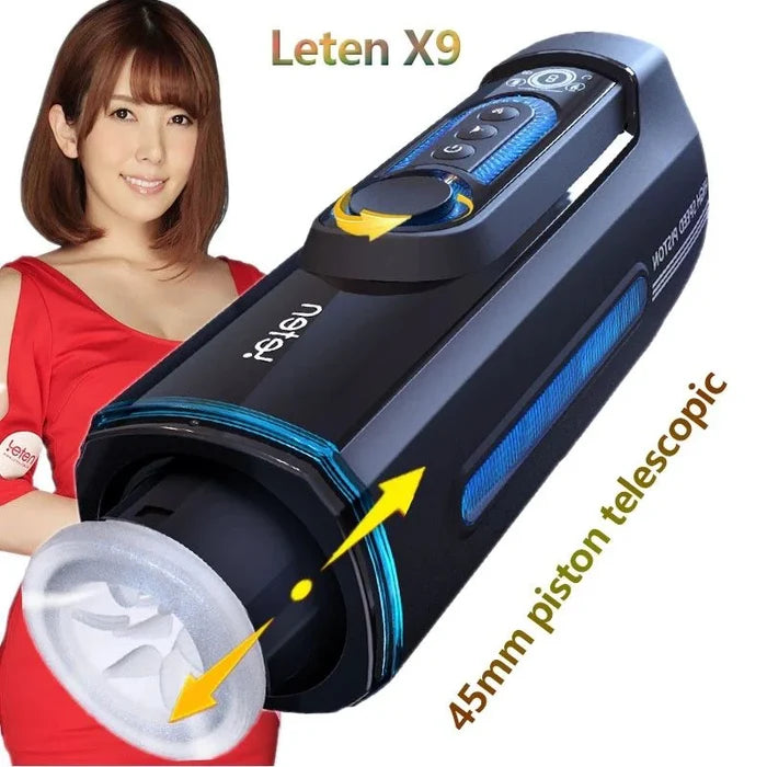 Leten X9 upgraded piston male masturbation porn star recommend