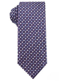 Light purple mini check tie