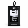 LM-SO-1000 Lulu Mac Socks 2 Pair Box-  BLACK/BLACK