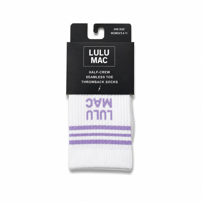 LM-SO-1001 Lulu Mac Socks Single Pair - LAVENDER