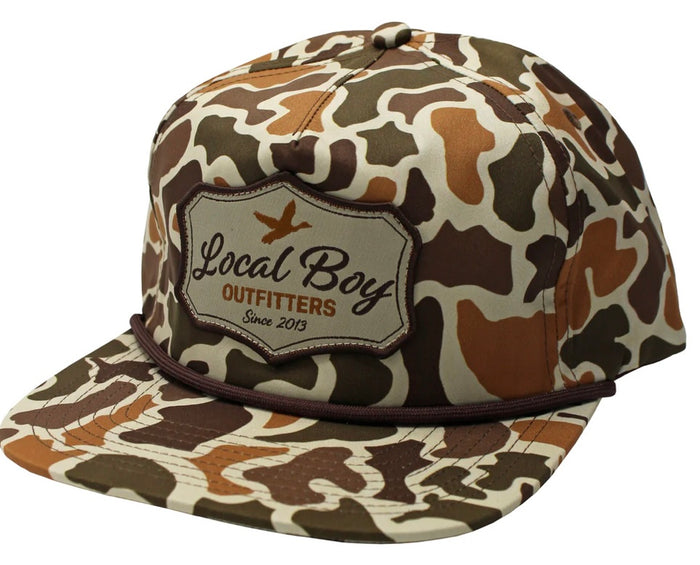 Local boy Duck Buckle Low-Profile Rope Hat