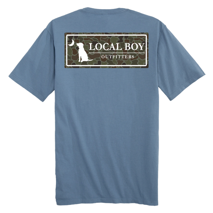 Local boy localflage OD plate ss tee