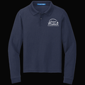 Long Sleeve Cotton Polo