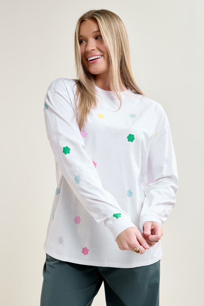 Long Sleeve Cotton Top - 9119