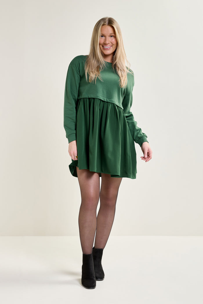 Long Sleeve Mini Dress - 2205
