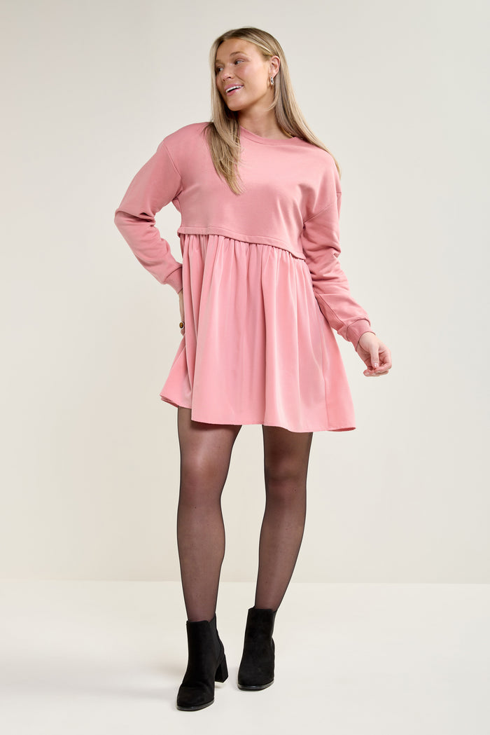 Long Sleeve Mini Dress - 2205