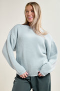 Loose-Fitting Knit Sweater - 8084