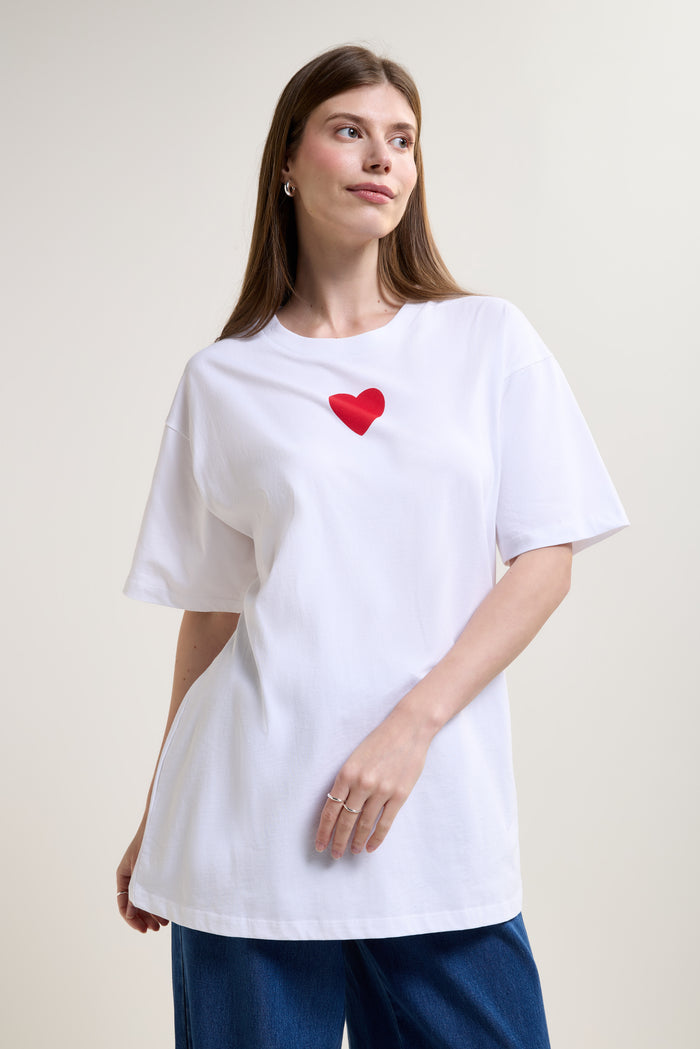 Loose-Fitting Printed T-Shirt - 9101
