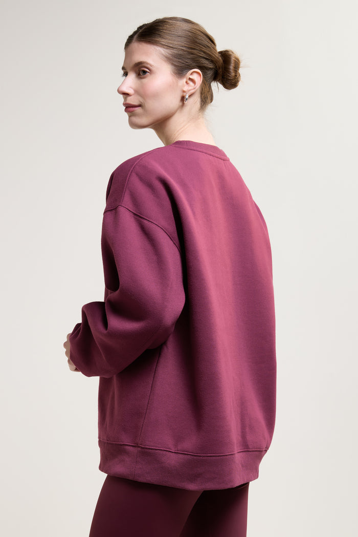 Loose Fleece Sweater - 9140