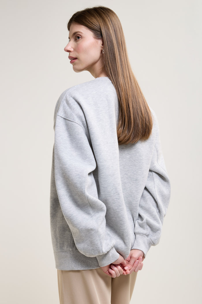 Loose Fleece Sweater - 9140