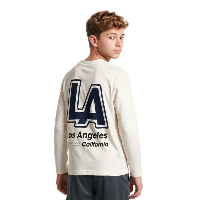 חולצת מעבר הדפס Los Angeles