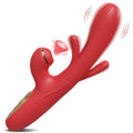 Luxury 3-in-1 Rabbit Vibrator | Clitoral Suction, G-Spot Flapper & Deep Vibration