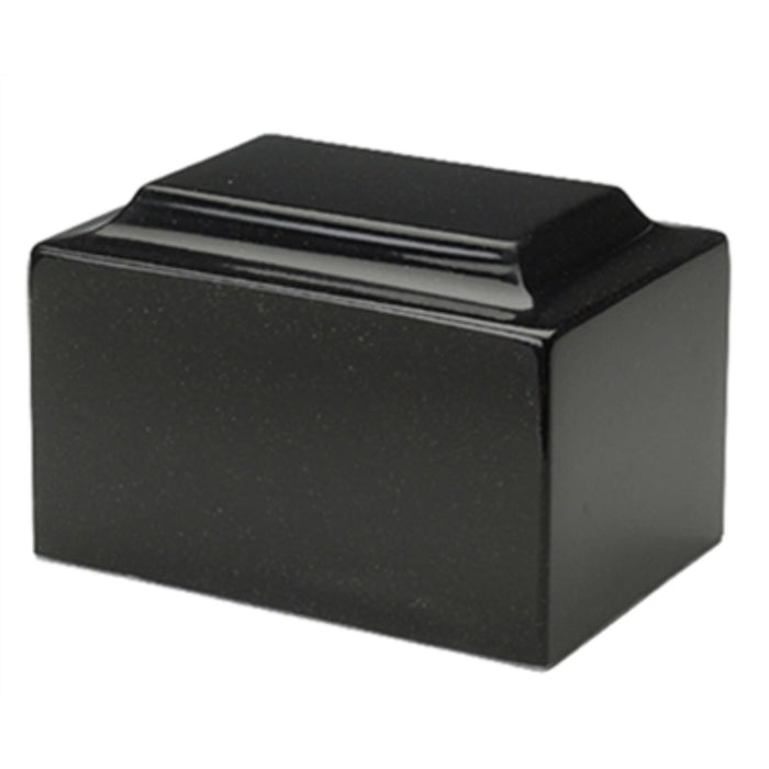 Mackenzie classic granite keepsake urn-orca black cremation supplies and equipment product