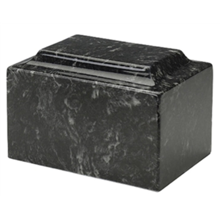 Mackenzie classic marble keepsake urn-ebony cremation supplies and equipment product